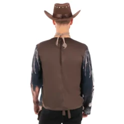 Cowboy Skelett Maskeraddräkt