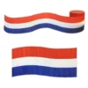 Creperulle Röd/Vit/Blå