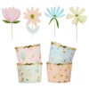 Cupcake Kit Floral Pastell