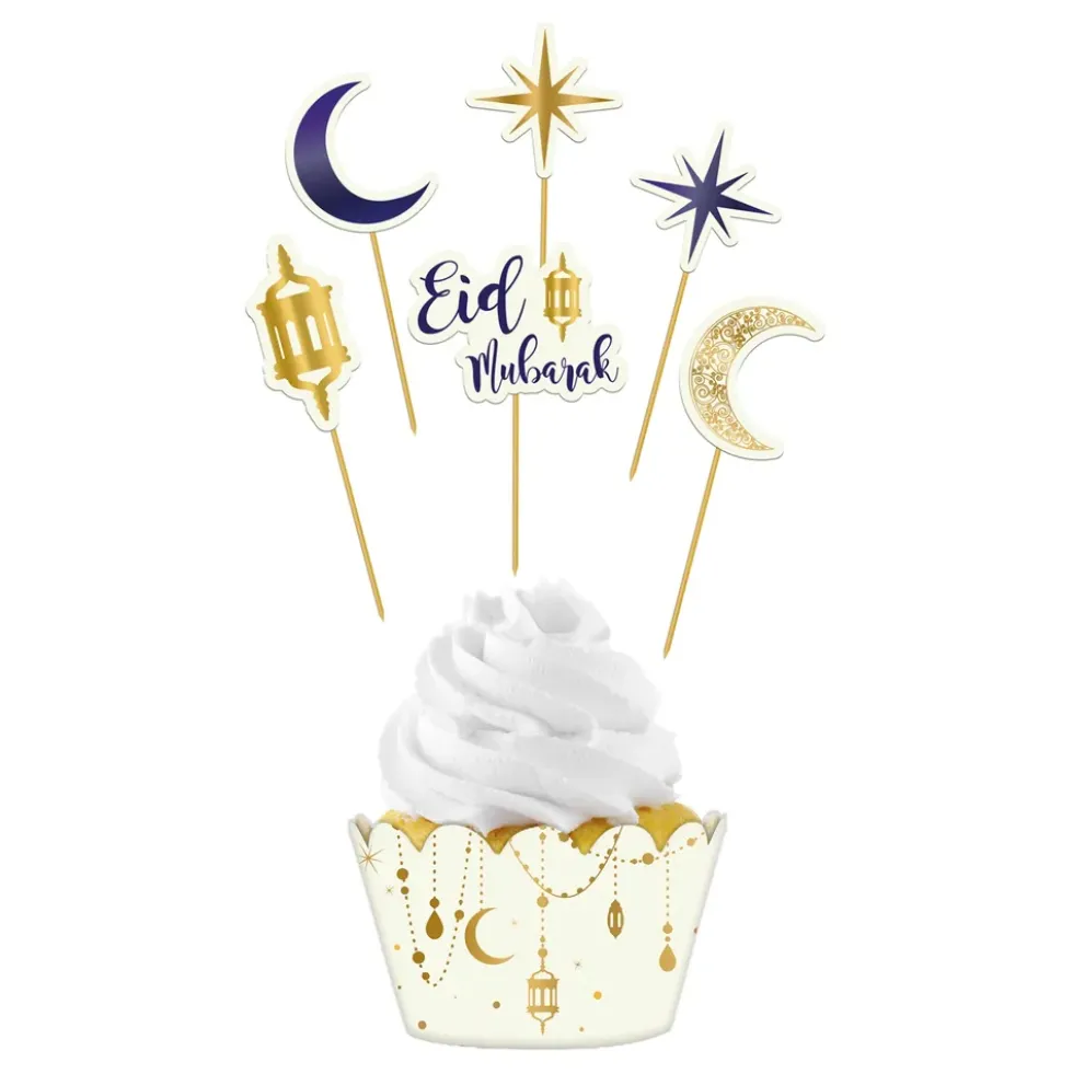 Cupcake Set Eid Mubarak