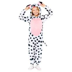 Dalmatiner Onesie Barn Maskeraddräkt