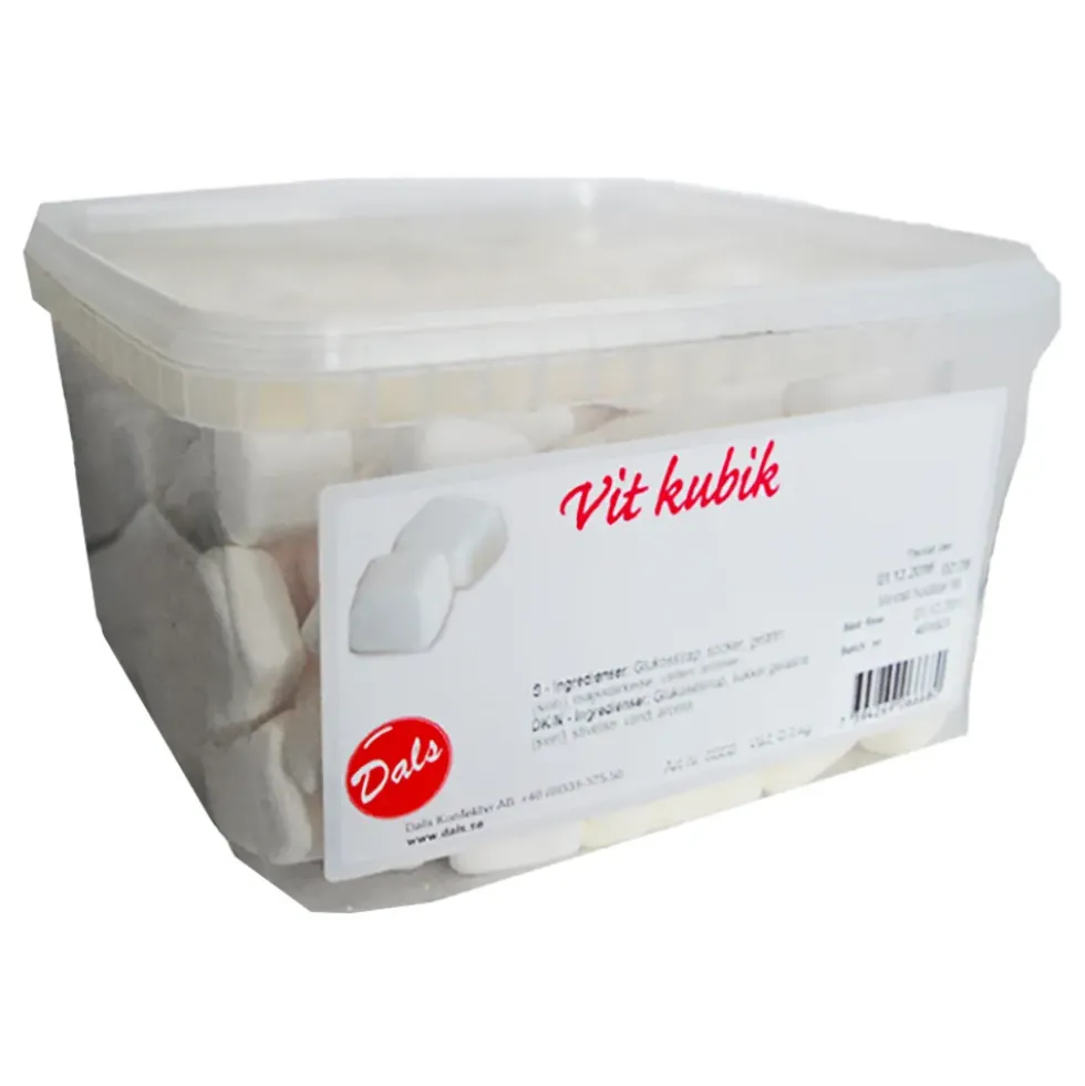 Dals Vit Kubik Storpack