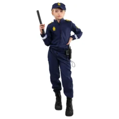 Dansk Polis Barn Maskeraddräkt