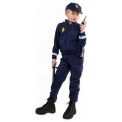 Dansk Polis Barn Maskeraddräkt