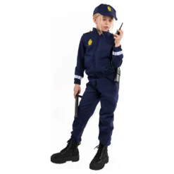 Dansk Polis Barn Maskeraddräkt