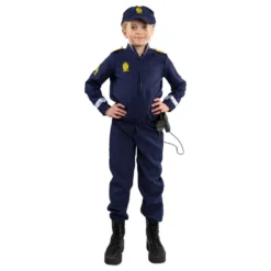 Dansk Polis Barn Maskeraddräkt