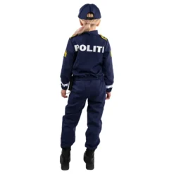 Dansk Polis Barn Maskeraddräkt