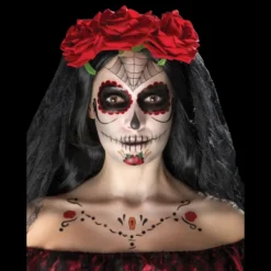 Day of the Dead Ansiktstatueringar