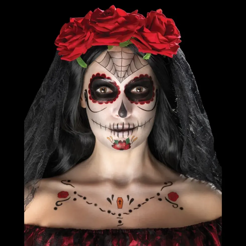 Day of the Dead Ansiktstatueringar