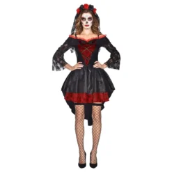 Day of The Dead Dam Maskeraddräkt