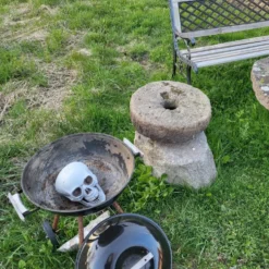 Dödskalle i Plast