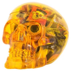 Dödskalle med Halloweengodis