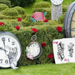 Dekorationer Stora Alice Wonderland