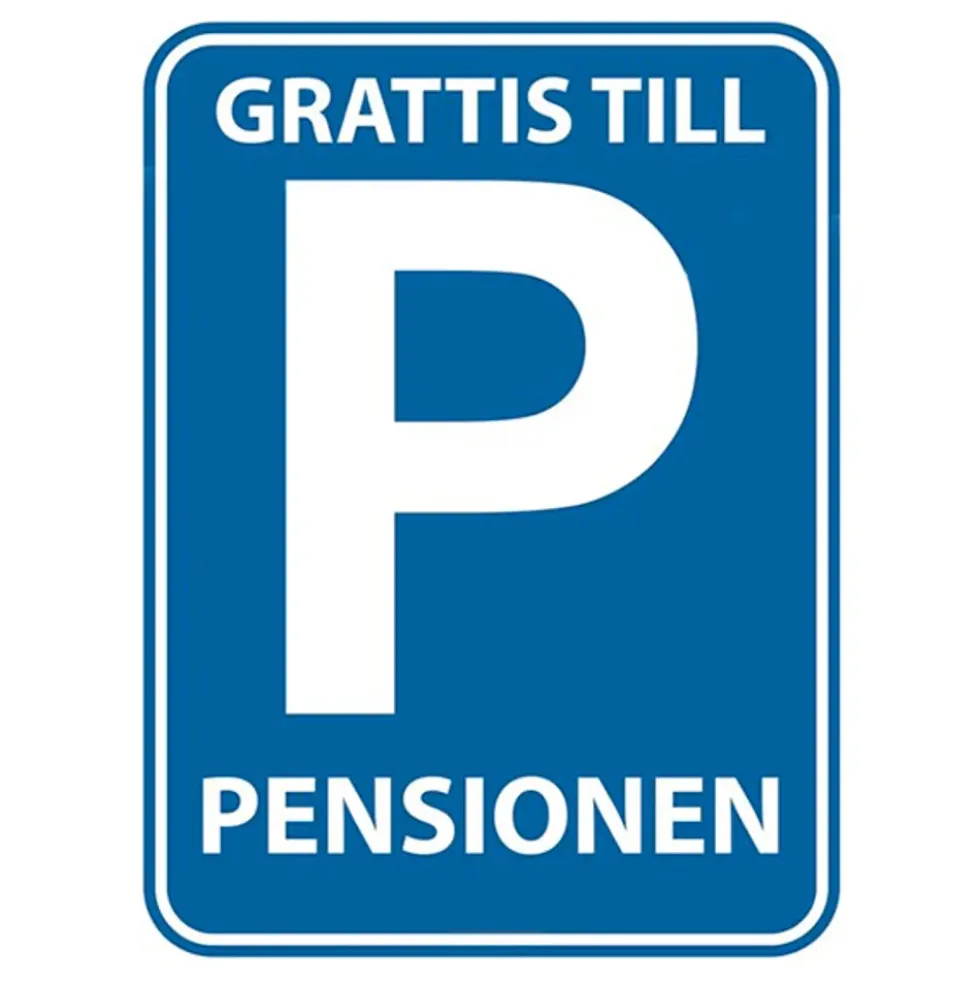 Dekoration Grattis Till Pensionen