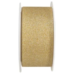 Dekorationsband Guld Glitter
