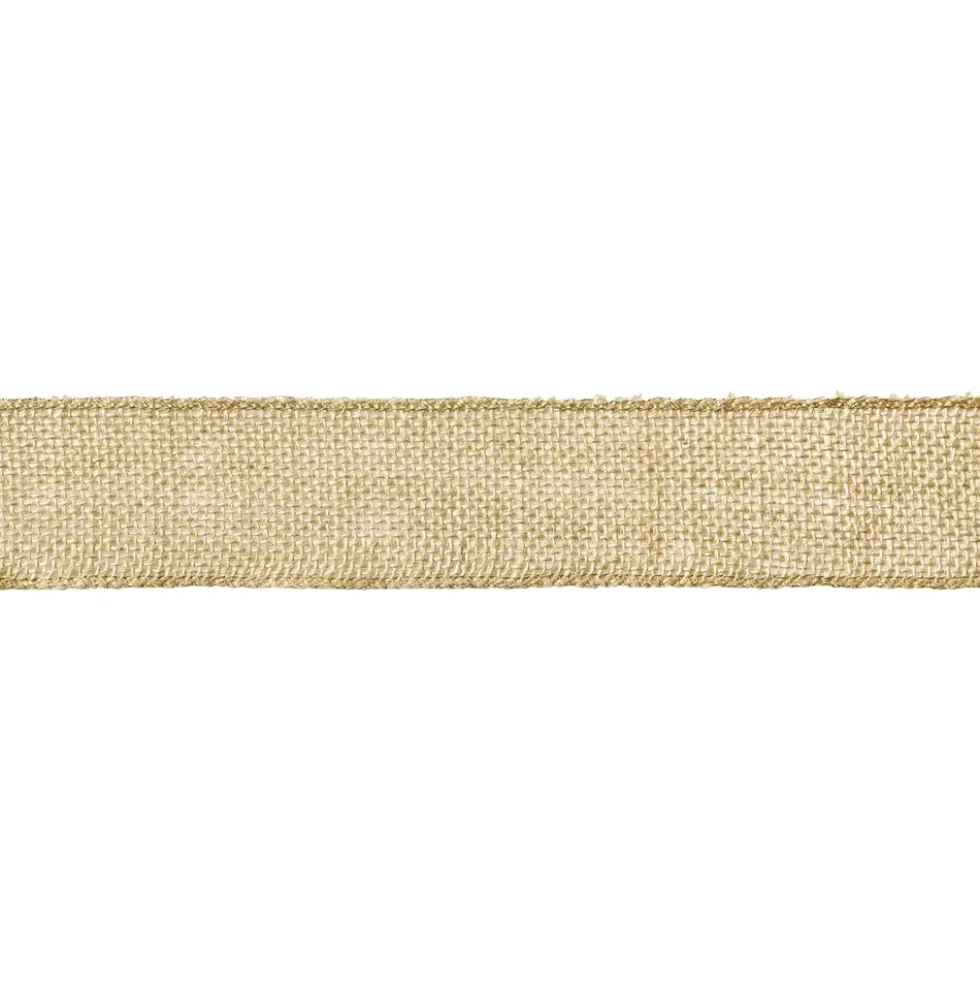 Dekorationsband Jute