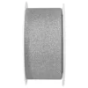 Dekorationsband Silver Glitter