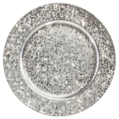 Dekorationsfat Disco Silver