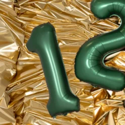 Dekorationsfolie Satin Guld