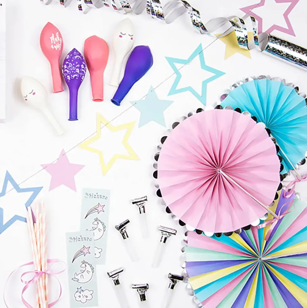 Dekorationspaket Unicorn