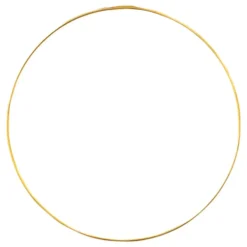 Dekorationsring Bröllop i Metall Guld