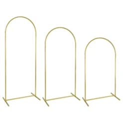Dekorationsställning Båge Guld