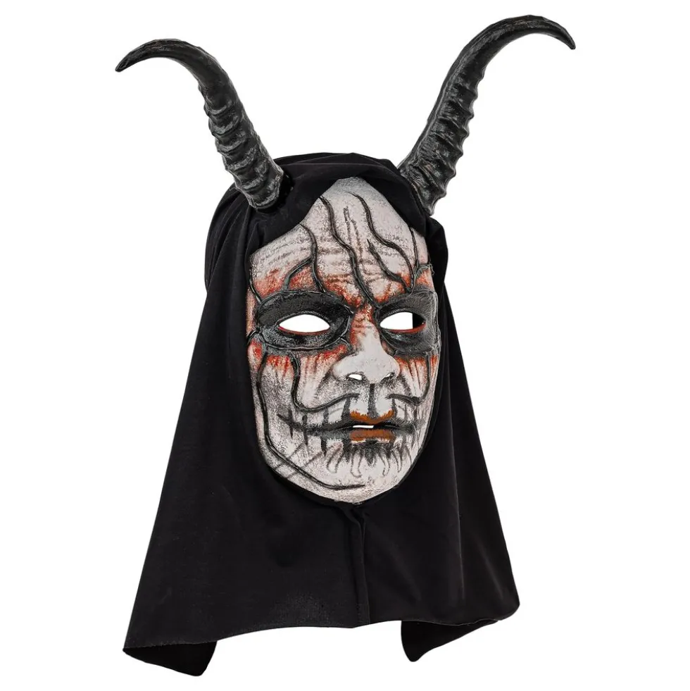 Demon med Horn Mask