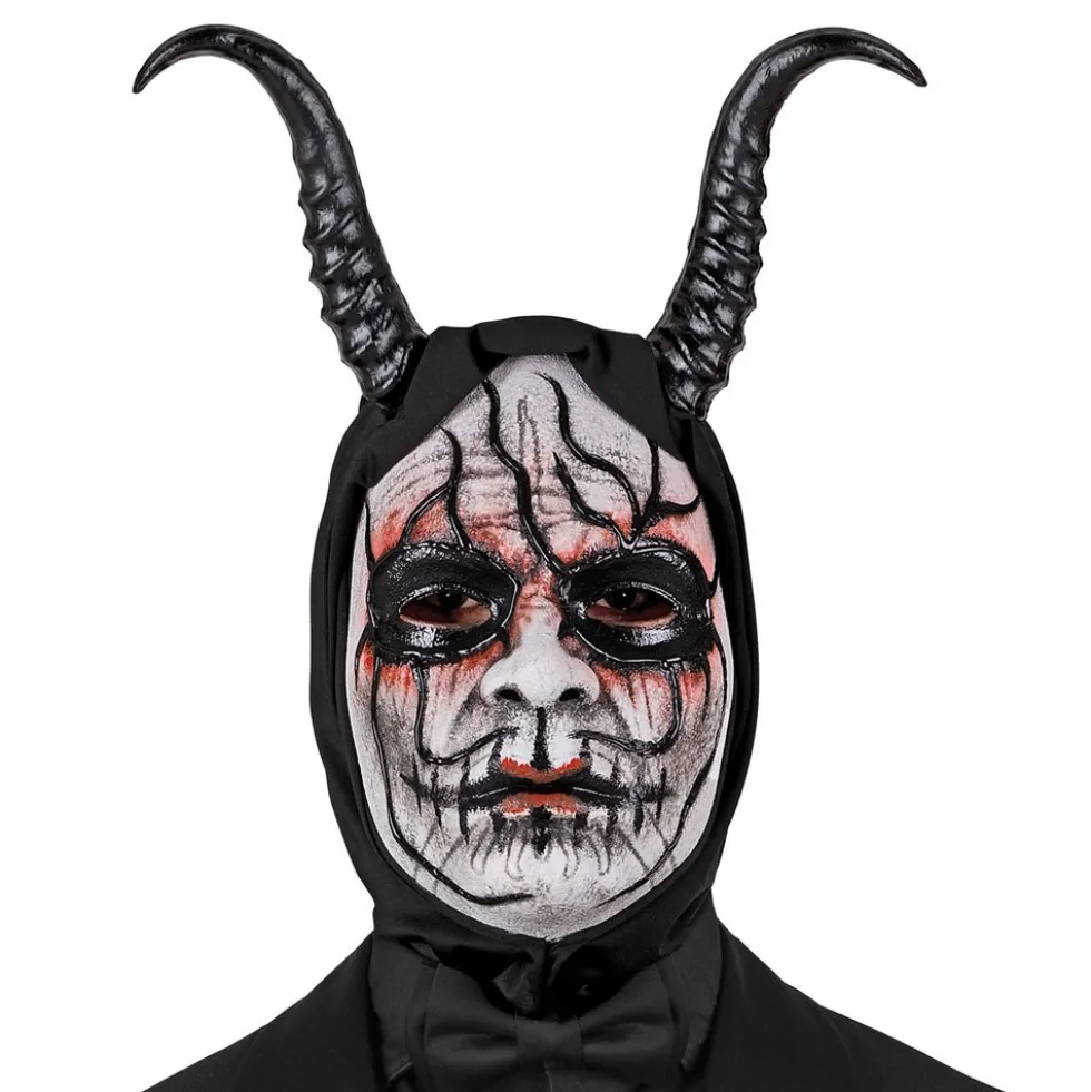 Demon med Horn Mask