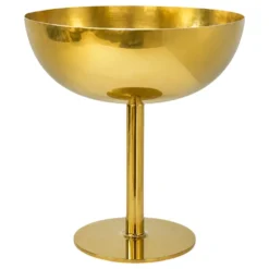 Dessertskål på Fot Guld Rostfritt Stål