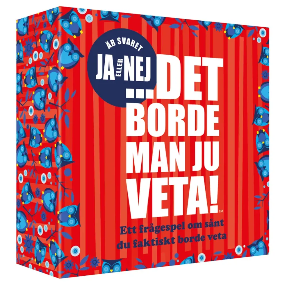Det borde man ju veta Ja/Nej Frågespel