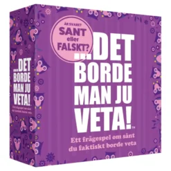 Det borde man ju veta! Sant eller Falskt Frågespel
