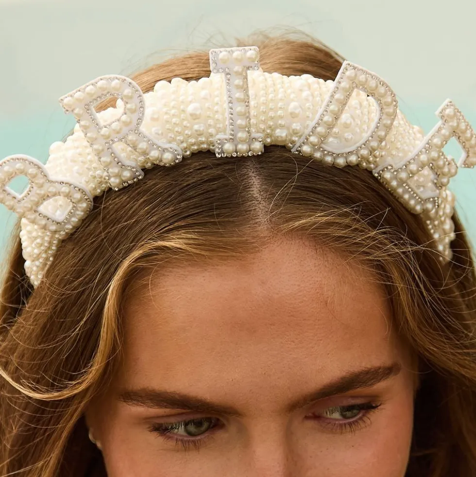 Diadem Bride med Pärlor