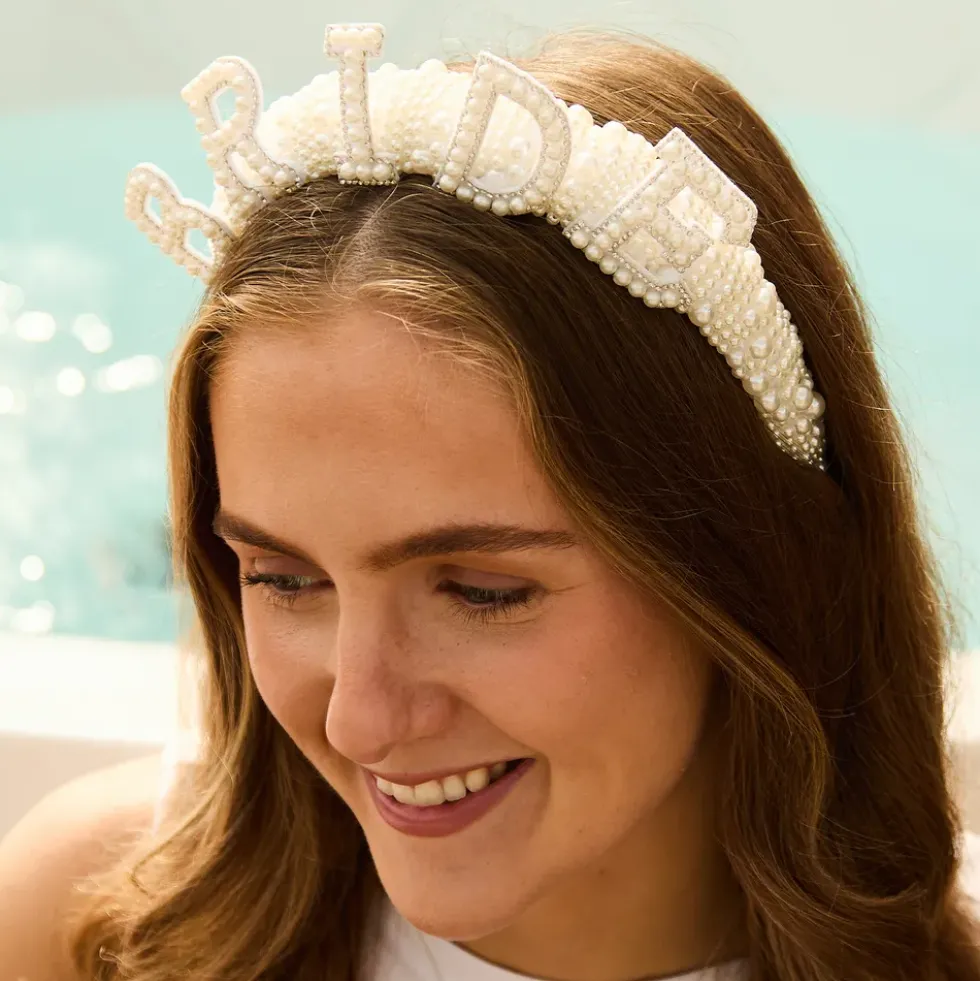 Diadem Bride med Pärlor
