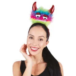 Diadem Fluffigt Monster med Horn