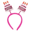 Diadem Happy Birthday med Tårtor