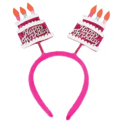 Diadem Happy Birthday med Tårtor