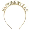 Diadem Happy New Year Guld