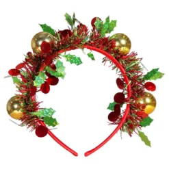 Diadem Julkulor Röd