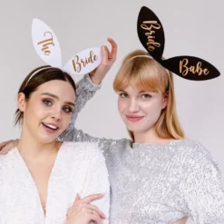 Diadem Kaninöron Bride To Be Squad