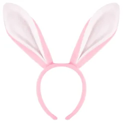 Diadem Kaninöron Rosa