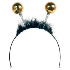 Diadem med Discokulor Guld