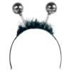 Diadem med Discokulor Silver