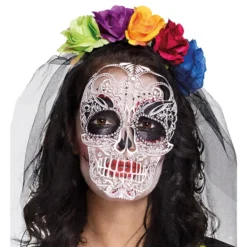 Diadem med Mask Day of the Dead