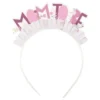 Diadem Mom To Be Rosa