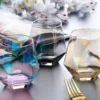 Diamantglas Grå
