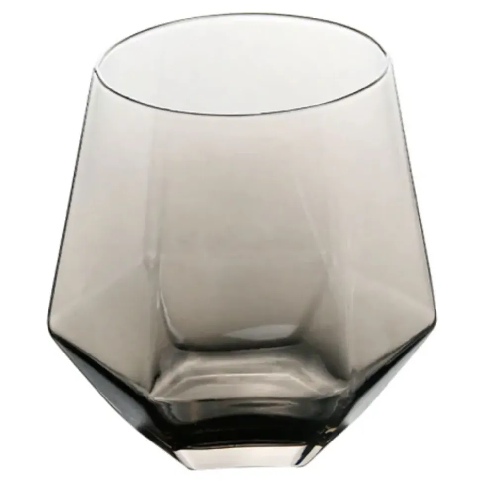 Diamantglas Grå