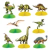 Dinosaurier Mini Bordsdekorationer