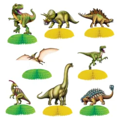 Dinosaurier Mini Bordsdekorationer