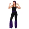 Disco Glitter Lila Maskeraddräkt