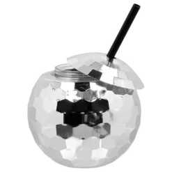 Discokula Mugg med Sugrör